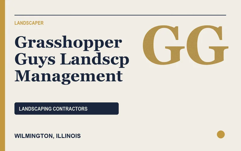 Grasshopper Guys Landscp Management in Wilmington, Illinois
