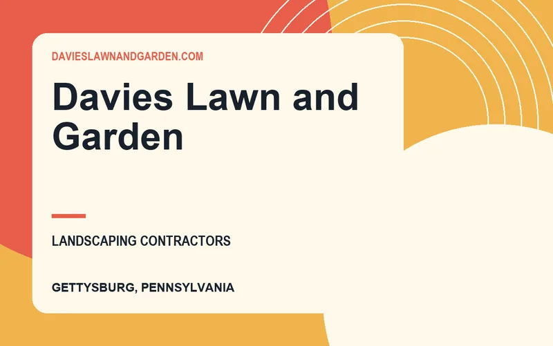 Davies Lawn and Garden in Gettysburg, Pennsylvania