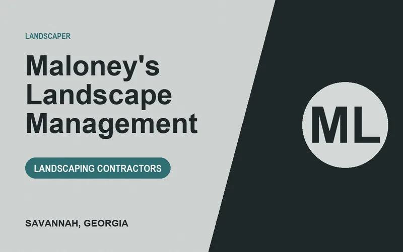 Maloney's Landscape Management in Savannah, Georgia