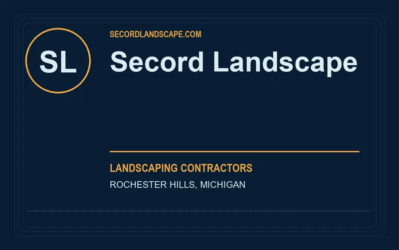 Secord Landscape in Rochester Hills, Michigan
