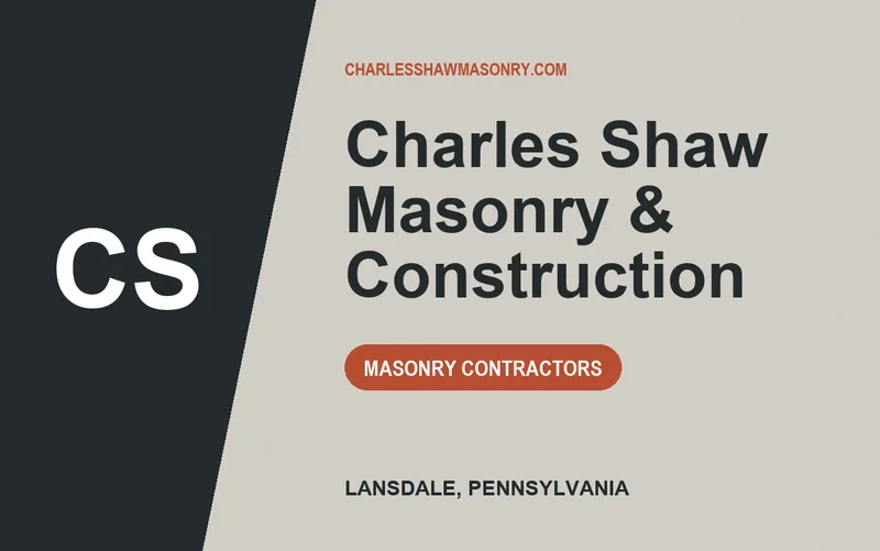 Charles Shaw Masonry & Construction in Lansdale, Pennsylvania