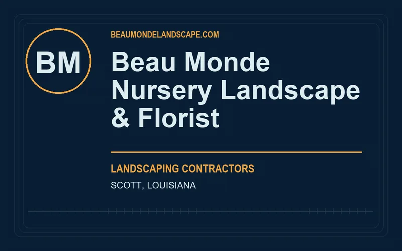 Beau Monde Nursery Landscape & Florist in Scott, Louisiana