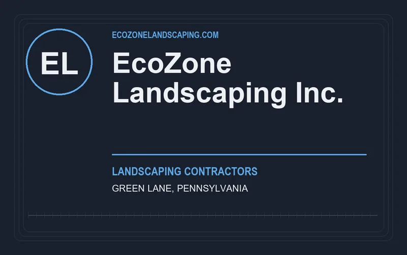 EcoZone Landscaping Inc. in Green Lane, Pennsylvania