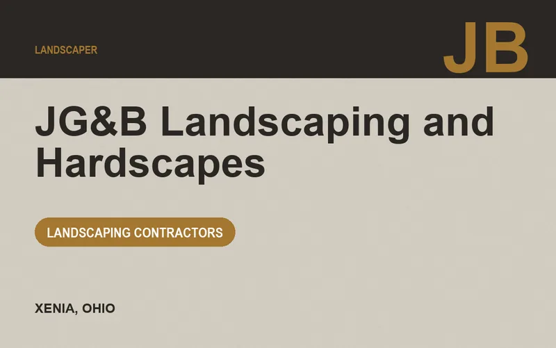 JG&B Landscaping and Hardscapes in Xenia, Ohio
