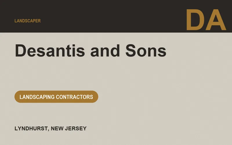 Desantis and Sons in Lyndhurst, New Jersey