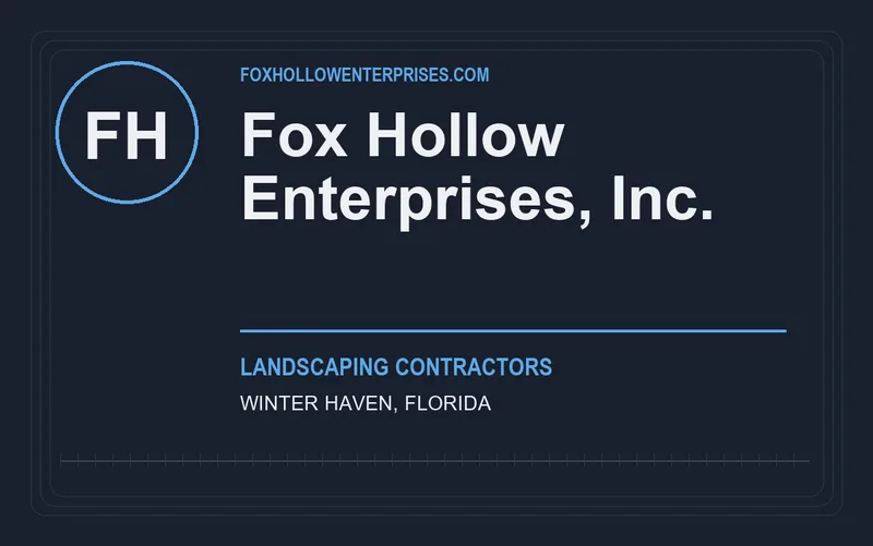 Fox Hollow Enterprises, Inc. in Winter Haven, Florida