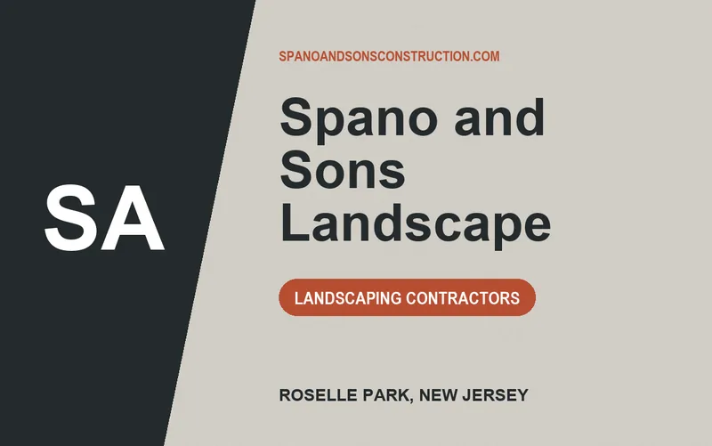 Spano and Sons Landscape in Roselle Park, New Jersey