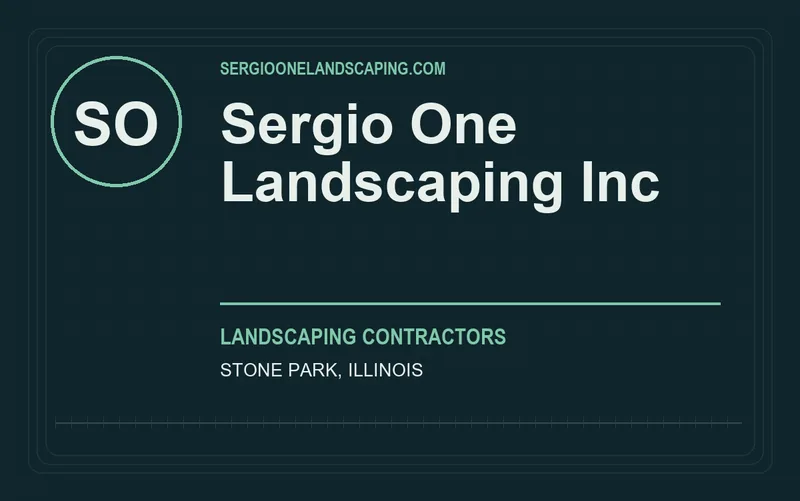 Sergio One Landscaping Inc in Stone Park, Illinois
