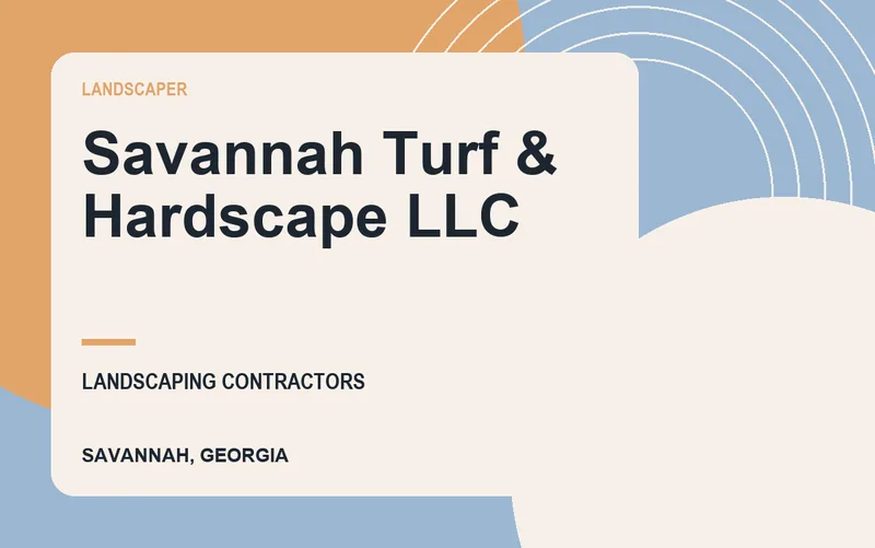 Savannah Turf & Hardscape L.L.C in Savannah, Georgia