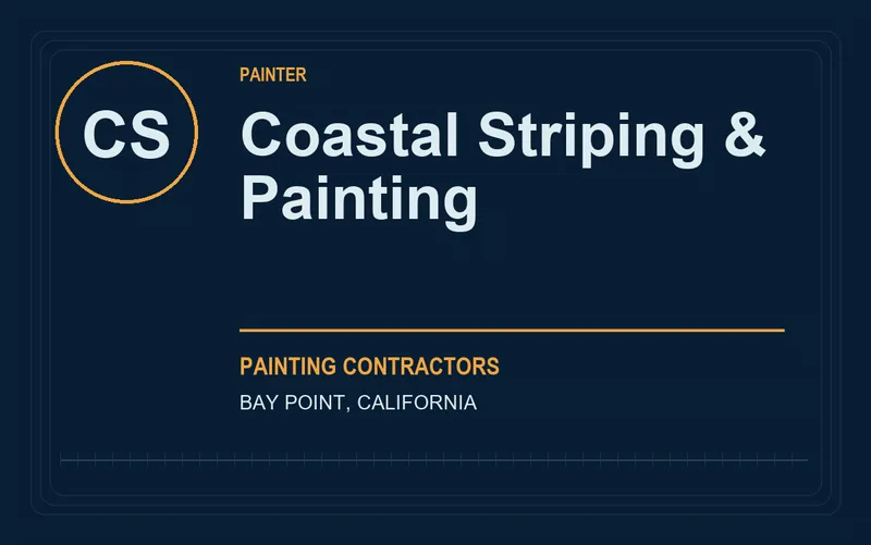 Coastal Striping & Painting in Bay Point, California