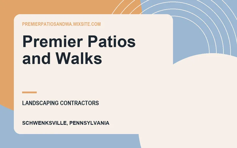 Premier Patios and Walks in Schwenksville, Pennsylvania