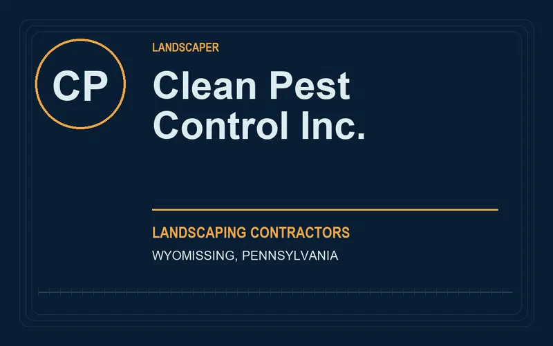 Clean Pest Control Inc. in Wyomissing, Pennsylvania