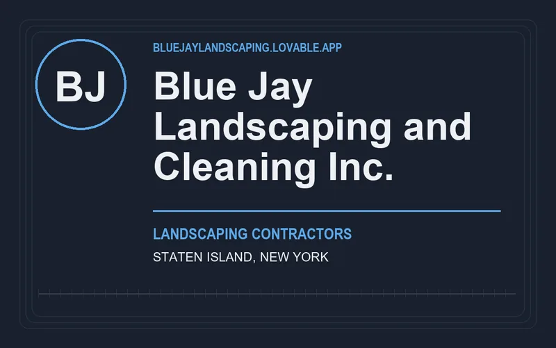 Blue Jay Landscaping and Cleaning Inc. in Staten Island, New York