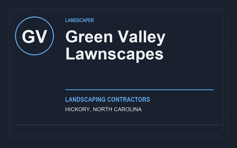 Green Valley Lawnscapes in Hickory, North Carolina