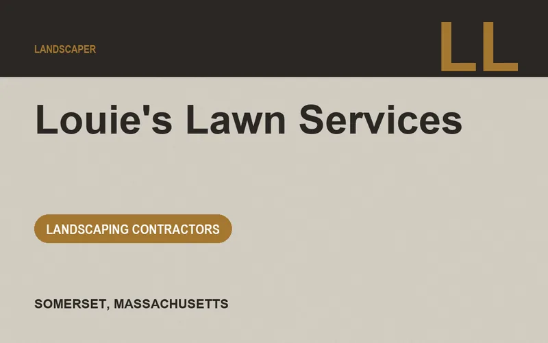 Louie's Lawn Services in Somerset, Massachusetts
