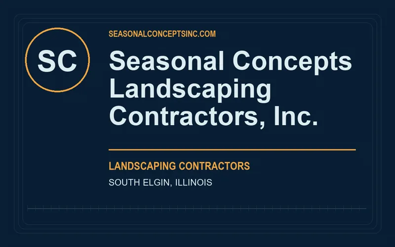 Seasonal Concepts Landscaping Contractors, Inc. in South Elgin, Illinois