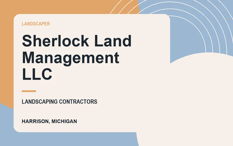 Sherlock Land Management LLC in Harrison, Michigan