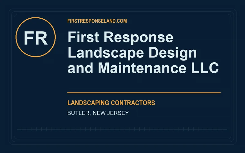 First Response Landscape Design and Maintenance LLC in Butler, New Jersey