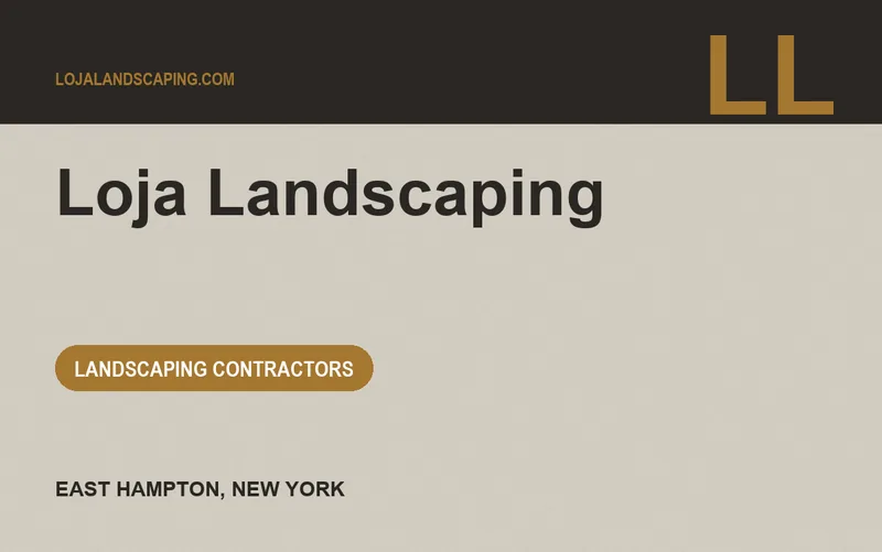Loja Landscaping in East Hampton, New York