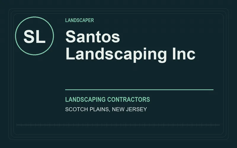 Santos Landscaping Inc in Scotch Plains, New Jersey