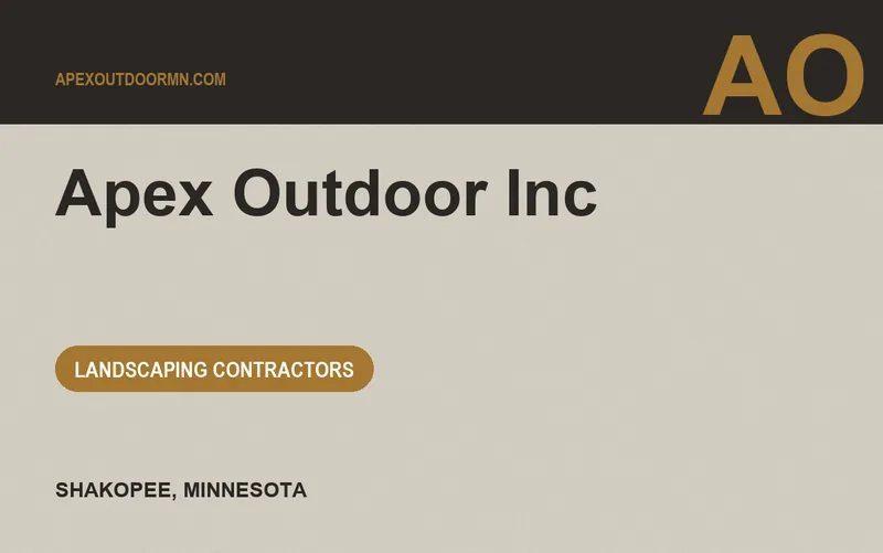 Apex Outdoor Inc in Shakopee, Minnesota