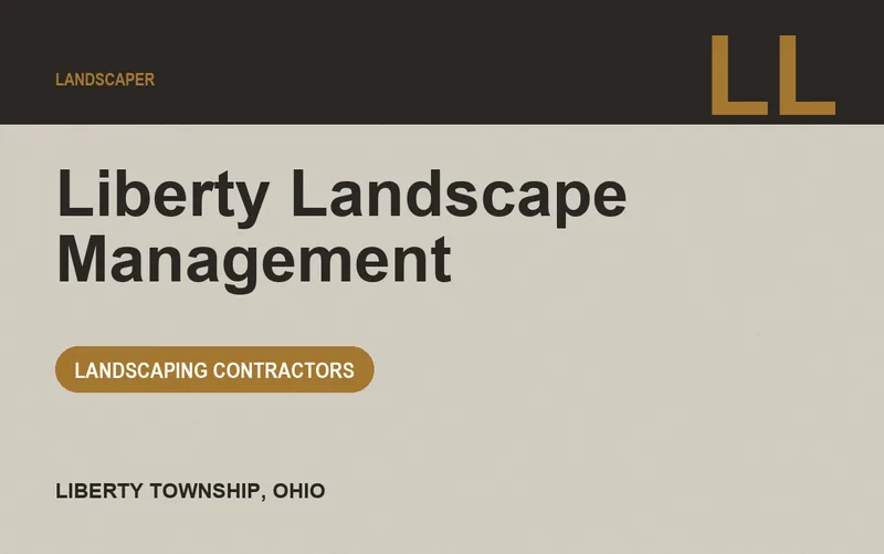 Liberty Landscape Management in Liberty Township, Ohio