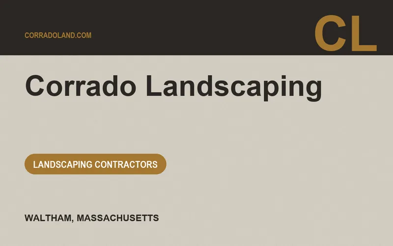 Corrado Landscaping in Waltham, Massachusetts