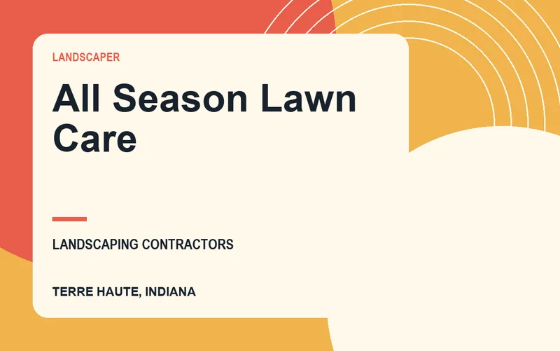 All Season Lawn Care in Terre Haute, Indiana