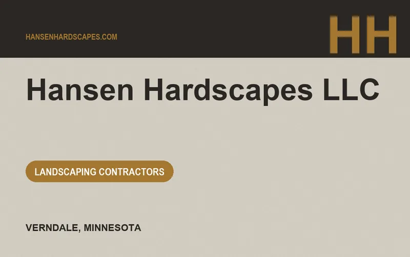 Hansen Hardscapes LLC in Verndale, Minnesota