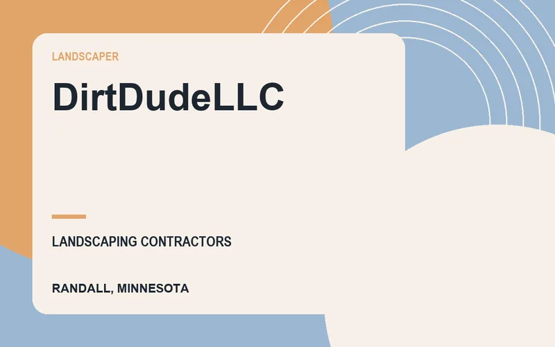 DirtDudeLLC in Randall, Minnesota