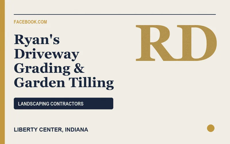 Ryan's Driveway Grading & Garden Tilling in Liberty Center, Indiana