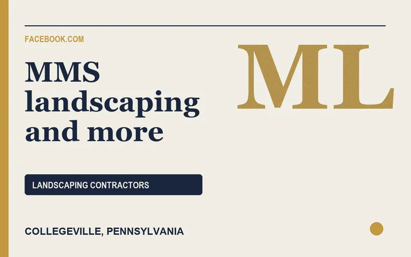 MMS landscaping and more in Collegeville, Pennsylvania