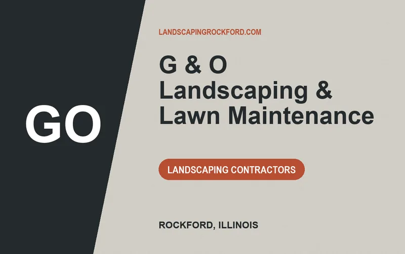 G & O Landscaping & Lawn Maintenance in Rockford, Illinois