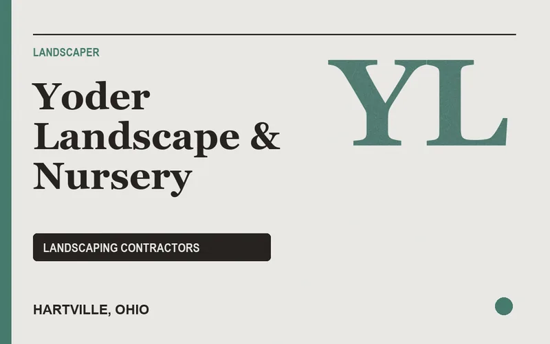 Yoder Landscape & Nursery in Hartville, Ohio