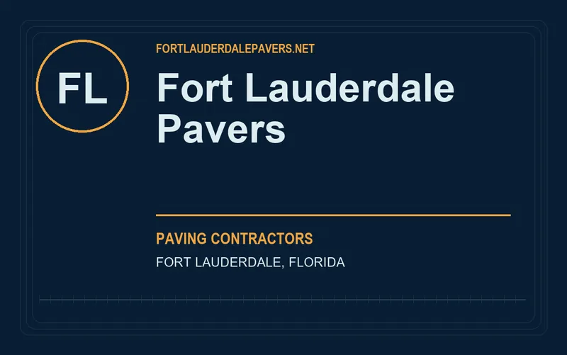 Fort Lauderdale Pavers in Fort Lauderdale, Florida