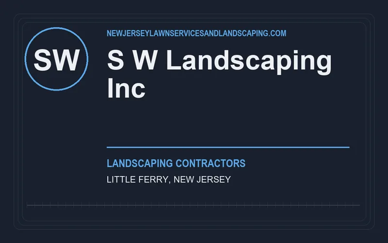 S W Landscaping Inc in Little Ferry, New Jersey