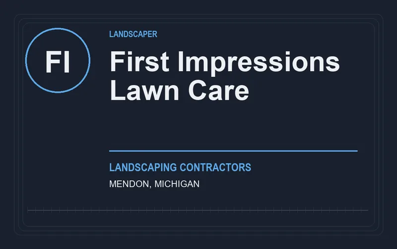 First Impressions Lawn Care in Mendon, Michigan