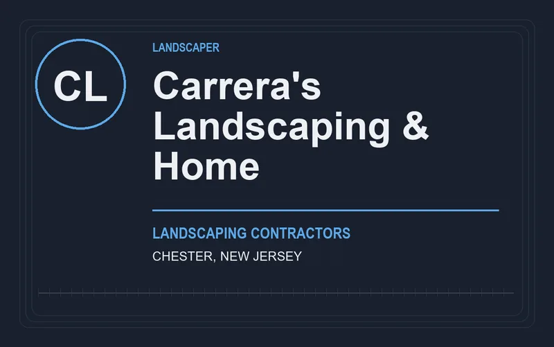 Carrera's Landscaping & Home in Chester, New Jersey