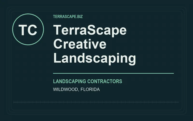 TerraScape Creative Landscaping in Wildwood, Florida