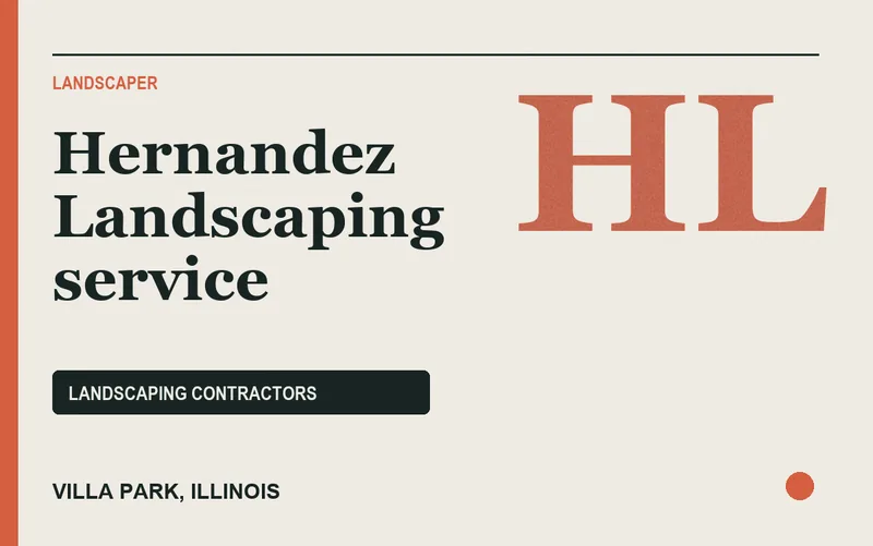 Hernandez Landscaping service in Villa Park, Illinois