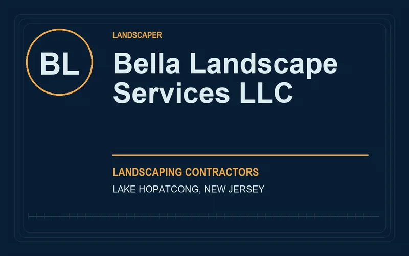Bella Landscape Services LLC in Lake Hopatcong, New Jersey