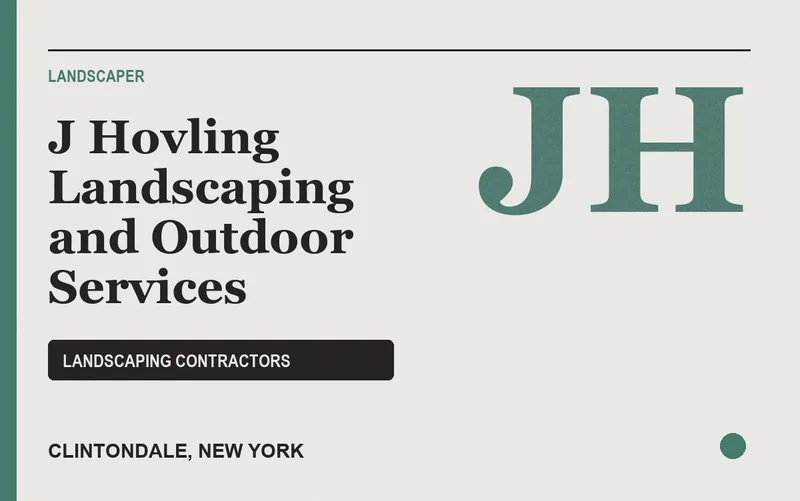 J Hovling Landscaping and Outdoor Services in Clintondale, New York