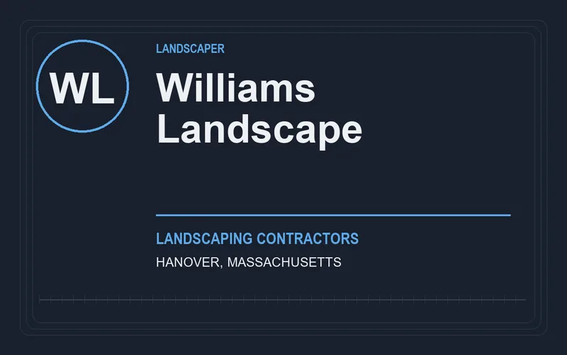 Williams Landscape in Hanover, Massachusetts