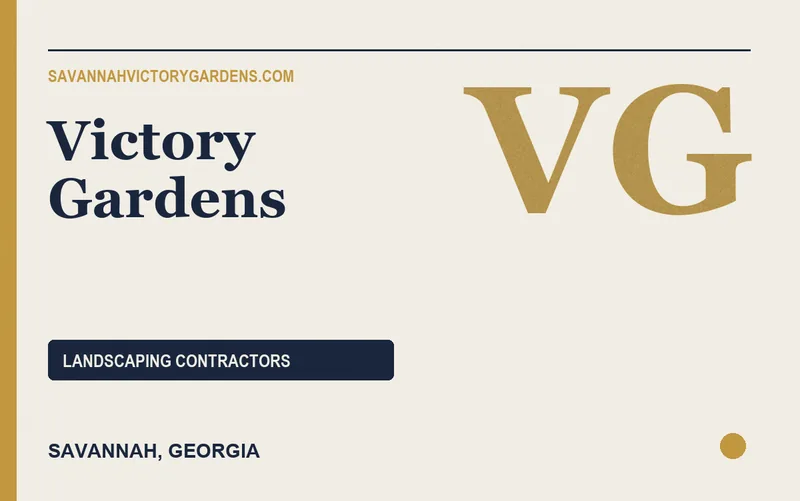 Victory Gardens in Savannah, Georgia