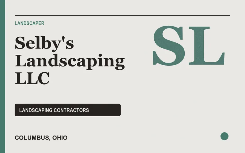 Selby's Landscaping LLC in Columbus, Ohio