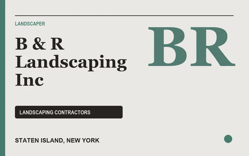B & R Landscaping Inc in Staten Island, New York