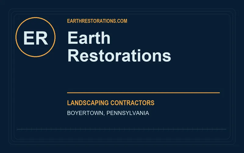 Earth Restorations in Boyertown, Pennsylvania