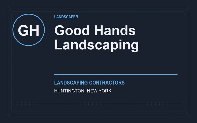 Good Hands Landscaping in Huntington, New York