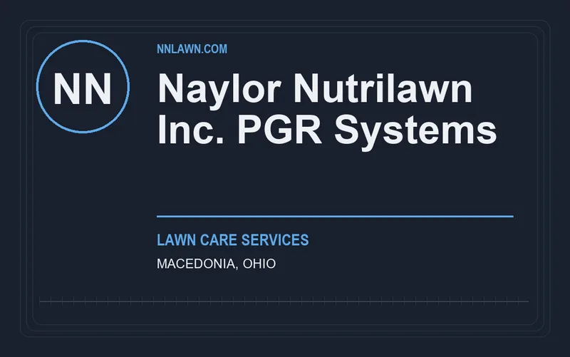 Naylor Nutrilawn Inc. PGR Systems in Macedonia, Ohio