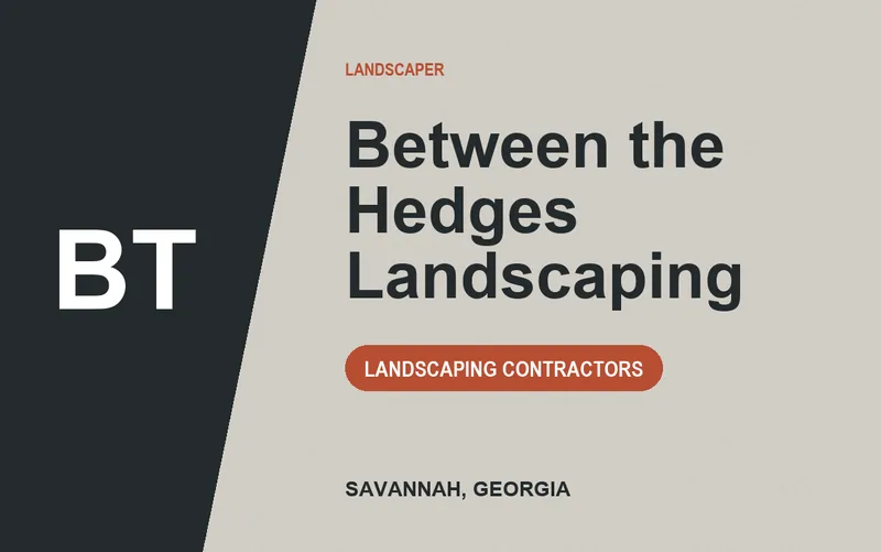 Between the Hedges Landscaping in Savannah, Georgia